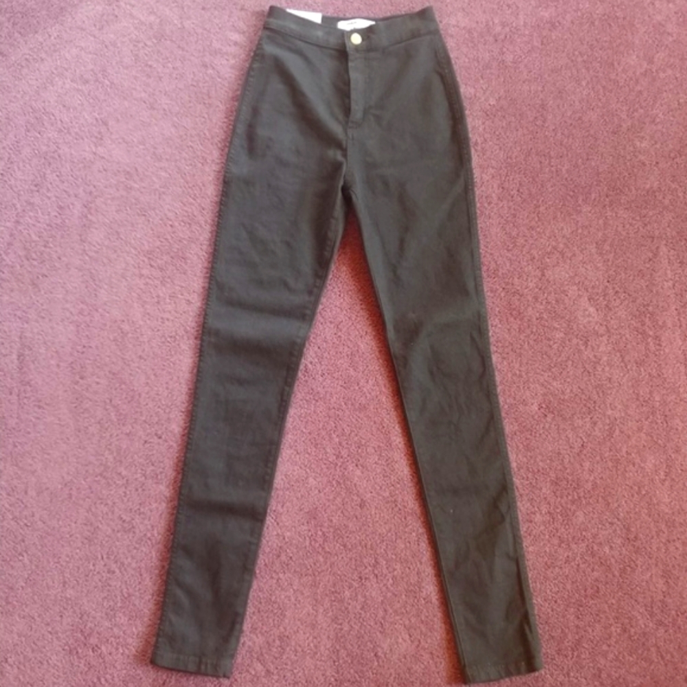 black American Apparel high waisted jeans